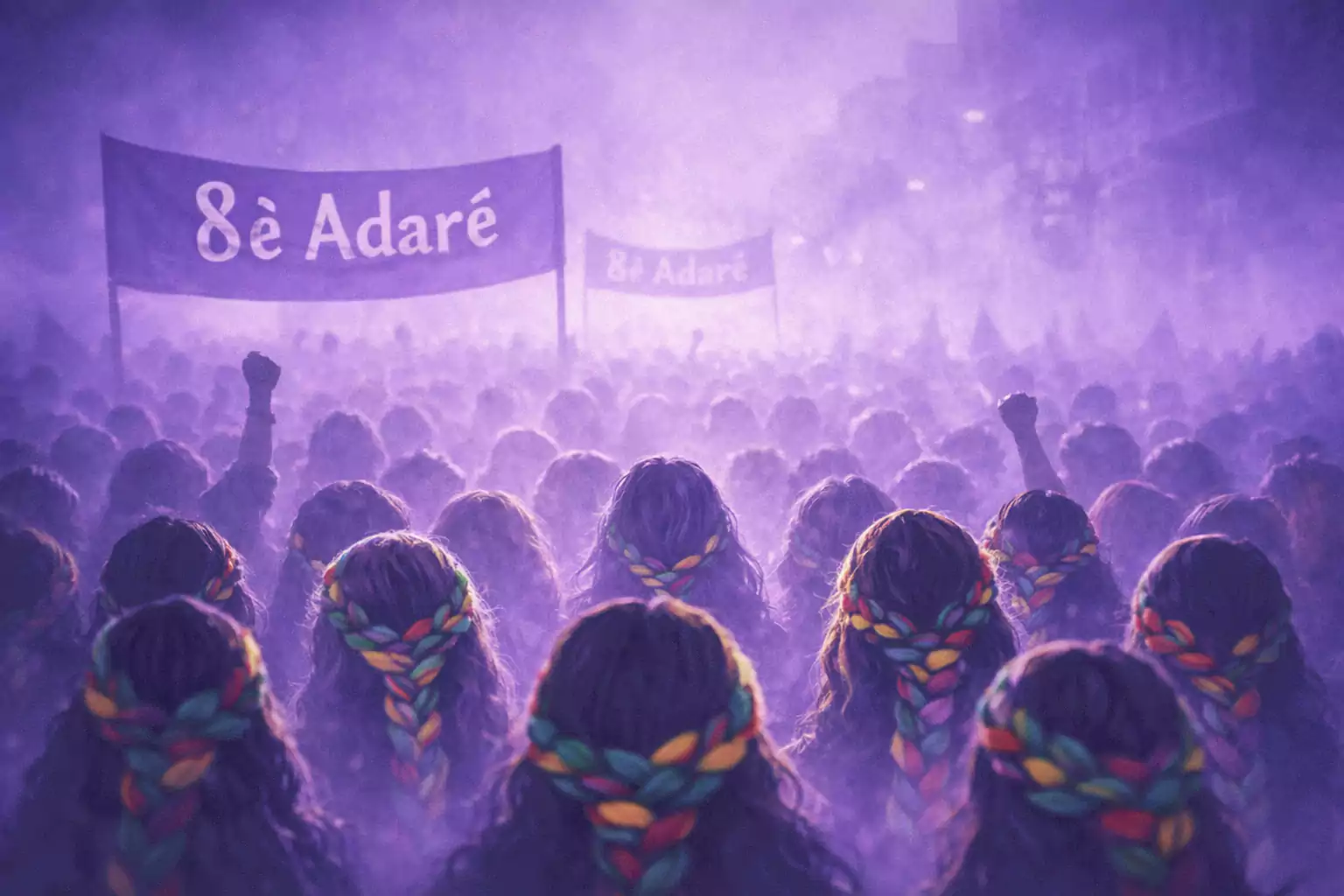 Kürt Kadınları Her Daim Özgürlük Mücadelesinin Ön Saflarında!