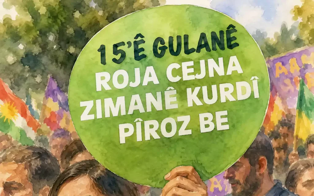 Bijî Zimanê Kurdî! | 15ê Gulanê Roja Zimanê Kurdî